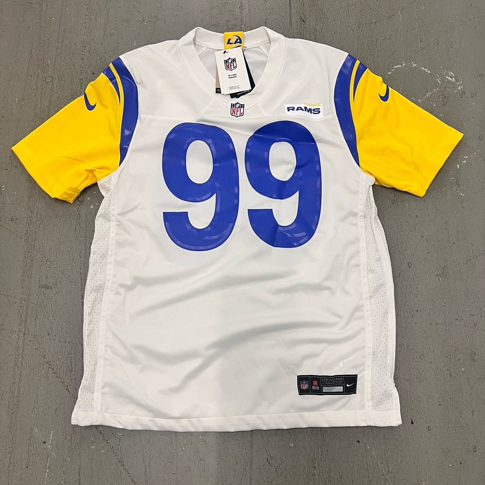 Aaron Donald Los Angeles Rams Nike Alternate‎ Game Jersey - White Size Medium
